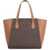 Michael Kors Michael Kors Taryn Coated Canvas Tote BROWN