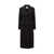 MSGM Msgm Msgm Coat In Virgin Wool Black