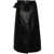 REMAIN BIRGER CHRISTENSEN Remain Birger Christensen Bonded Leather Skirt Black