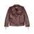 REMAIN BIRGER CHRISTENSEN Remain Birger Christensen Biker Leather Jacket BROWN