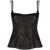 Stella McCartney Stella McCartney Corset-Style Peplum Tank Top Black