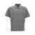 Saint Laurent Saint Laurent Logo Embroidery Polo Shirt GRAY