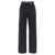 Alexander McQueen Alexander McQueen Wide Leg Jeans Black