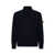 Stone Island Stone Island Logo Badge Turtleneck Sweater BLUE