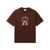 DRÔLE DE MONSIEUR Drôle De Monsieur T-Shirt With Print BROWN