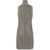 Tom Ford Tom Ford Slinky Viscose And Wool Metal Rib - 12Gg Turtleneck Mini Dress Clothing GREY