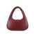 COPERNI Coperni Swipe Baguette Large Leather Shoulder Bag RED