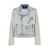 Balmain Denim Biker Jacket - Clear Sky Blue Wash BLUE