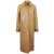 Fendi Fendi Leather Coat Beige