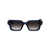 CUTLER & GROSS Cutler & Gross Sunglasses 03 DEEP BLUE BONES LINK