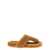 Loewe Loewe Shearling Sandals Beige