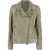 Brunello Cucinelli Brunello Cucinelli Suede Leather Biker Jacket GREEN