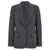 Brunello Cucinelli Brunello Cucinelli 'Monile' Single-Breasted Blazer GRAY