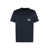 MCM Mcm Logo Cotton T-Shirt BLUE