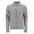 Thom Browne Thom Browne Striped Polo Shirt In Virgin Wool GREY