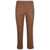 ENES Enes Leather Trousers Brown