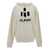 Isabel Marant White Hoodie With Tonal Logo Print In Cotton Blend Woman WHITE