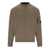 C.P. Company C.P. COMPANY DIAGONAL RAISED FLEECE WALNUT SWEATSHIRT Brown