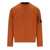 C.P. Company C.P. COMPANY DIAGONAL RAISED FLEECE BOMBAY BROWN SWEATSHIRT Orange