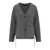 FEDERICA TOSI FEDERICA TOSI GREY CARDIGAN WITH LACES Grey