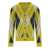 BOB BOB TAYLOR ACID GREEN DIAMOND CARDIGAN Multicolor