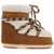 Moon Boot Icon Low Shearling Snow Boots With WHISKY/OFF WHITE