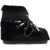 Moon Boot Icon Low Eco-Fur Snow Boots With BLACK