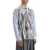 Comme des Garçons Jacquard Shirt With Sequ PPL/OFF WHT/GRAY