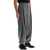 Comme des Garçons Striped Wool Trousers GRAY/OFF WHITE