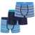 Paul Smith "Organic Cotton Triple Pack Boxer MIXED PLATE 1