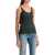 Off-White Stretch Cotton Tank Top For Women WASHED GREY - WHITE