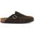 Birkenstock Boston Suede Leather Clog With MOCCA