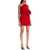 Magda Butrym "Mini Dress With Sculpted RED