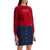 MAISON KITSUNÉ Boxy Gradient Sweatshirt WINTERBERRY