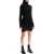 MM6 Maison Margiela Destroyed Knit Mini Dress BLACK