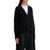 MM6 Maison Margiela Destroyed Cardigan Sweater BLACK