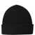 Le Bonnet Amsterdam Knit beanie in wool blend 'Bea' Black