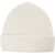 Le Bonnet Amsterdam Knit beanie in wool blend 'Bea' White