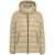 Save the Duck Eco down jacket with detachable hood Beige