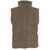 Save the Duck Quilted eco down vest in corduroy Green