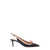 Valentino Garavani Patent leather slingback with iconic studs Black