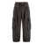 Pinko Pinko Ronfare Gabardine Cargo Trousers BROWN