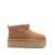 UGG 'Ultramini' Beige Boots With Platform In Suede Woman Beige