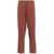 forte_forte Forte_Forte Viscose Wool Twill Elasticated Pants Clothing BROWN