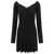 JACQUEMUS Black 'La Mini Robe Pralu' Mini Dress In Viscose Woman Black