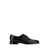 Valentino Garavani Valentino Garavani Black Leather Lace Up Shoes Black