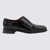 Valentino Garavani Valentino Garavani Black Leather Lace Up Shoes Black