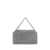 Stella McCartney Stella McCartney Falabella Crystal Mesh Clutch SILVER