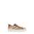 Chloe Chloé White And Brown Canvas Lauren Sneakers WHITE