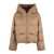 Max Mara Max Mara Reversible Down Jacket In Camel Beige